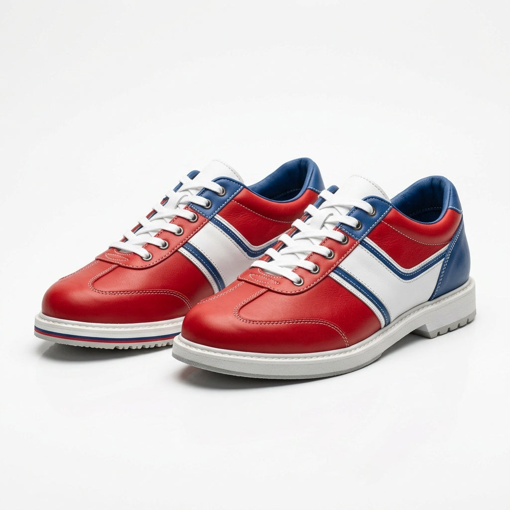Classic retro-style bowling shoes